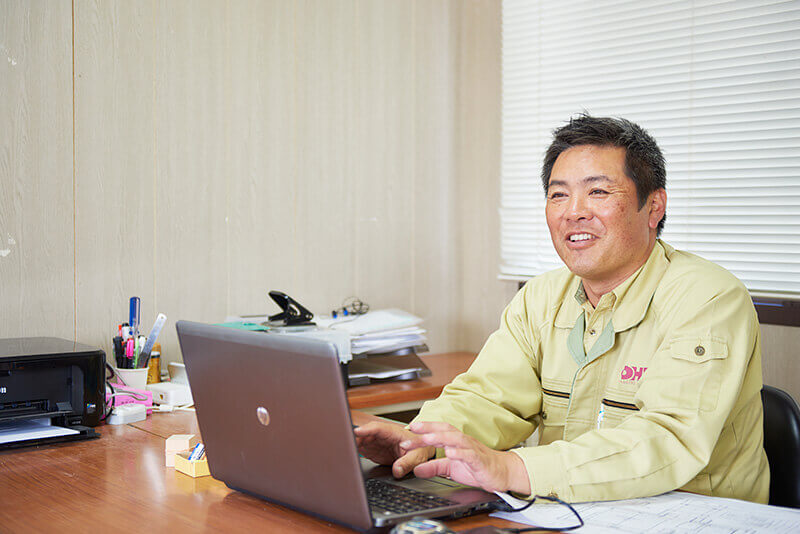 仕事のやりがいを語る本田真司さん