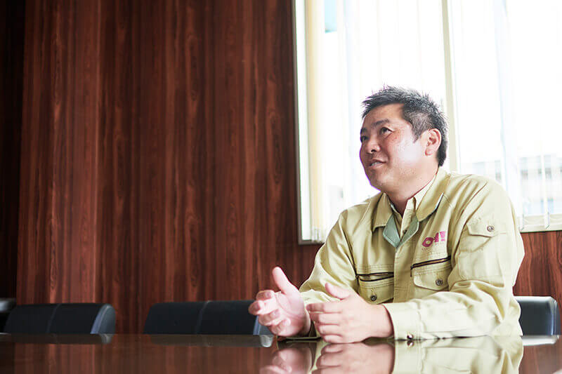 オオサワの魅力を語る本田真司さん